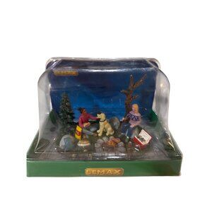 Lemax Village Collection Fall Camping Trip Figurines Home Decor Collectible